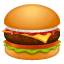 Emoji hamburger U+1F354 Emoji hamburger U+1F354