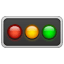 Semaforo orizzontale U+1F6A5 Semaforo orizzontale U+1F6A5