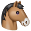 Emoji cavallo U+1F434 Emoji cavallo U+1F434