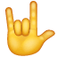 Simbolo ILY Whatsapp U+1F91F Simbolo ILY Whatsapp U+1F91F