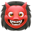 Emoji orco U+1F479 Emoji orco U+1F479