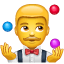 Giocoliere Emoji U+1F939 Giocoliere Emoji U+1F939