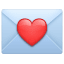 Lettera con cuore U+1F48C Lettera con cuore U+1F48C