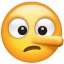 Emoji naso lungo U+1F925 Emoji naso lungo U+1F925
