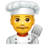 Cuoco Emoji U+1F468 U+1F373 Cuoco Emoji U+1F468 U+1F373