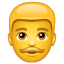 Uomo Emoji U+1F468
