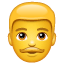 Uomo Emoji U+1F468 Uomo Emoji U+1F468