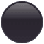 Cerchio nero U+26AB Cerchio nero U+26AB