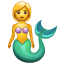 Sirena Emoji U+1F9DC