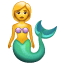 Sirena Emoji U+1F9DC Sirena Emoji U+1F9DC