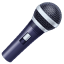Microfono Emoji U+1F3A4 Microfono Emoji U+1F3A4