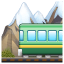 Treno che attraversa le montagne Whatsapp U+1F69E Treno che attraversa le montagne Whatsapp U+1F69E