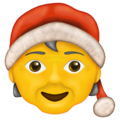 Persona con cappello da Babbo Natale U+1F9D1 U+1F384 Persona con cappello da Babbo Natale U+1F9D1 U+1F384
