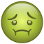 Emoji verde che vomita U+1F922 Emoji verde che vomita U+1F922