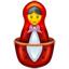 Matrioska emoji U+1FA86 Matrioska emoji U+1FA86