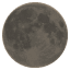 Luna nuova U+1F311 Luna nuova U+1F311