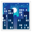 Notte stellata Emoji U+1F303 Notte stellata Emoji U+1F303