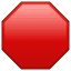 Emoji scudo rosso U+1F6D1