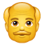 Anziano Emoji U+1F474 Anziano Emoji U+1F474