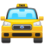 Taxi visto frontalmente U+1F696 Taxi visto frontalmente U+1F696