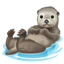 Emoji lontra U+1F9A6 Emoji lontra U+1F9A6
