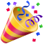 Coriandoli Emoji U+1F389 Coriandoli Emoji U+1F389