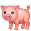 Maiale Emoji U+1F416 Maiale Emoji U+1F416