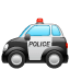 Auto della polizia Emoji U+1F693 Auto della polizia Emoji U+1F693