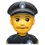 Poliziotto U+1F46E Poliziotto U+1F46E