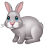 Lepre Emoji U+1F407 Lepre Emoji U+1F407
