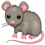Ratto grigio U+1F400 Ratto grigio U+1F400