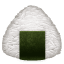 Emoji palla di riso U+1F359 Emoji palla di riso U+1F359