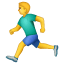 Podista Emoji U+1F3C3 Podista Emoji U+1F3C3