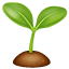 Piantina Emoji U+1F331 Piantina Emoji U+1F331