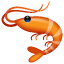 Emoji gamberetti U+1F990 Emoji gamberetti U+1F990