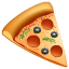 Pezzo di pizza U+1F355 Pezzo di pizza U+1F355