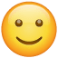 Emoji leggermente sorridente U+1F642