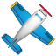 Piccolo aereo U+1F6E9 Piccolo aereo U+1F6E9