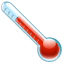 Termometro Emoji U+1F321 Termometro Emoji U+1F321
