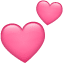 Due cuori Emoji U+1F495 Due cuori Emoji U+1F495