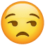 Emoji scontento U+1F612 Emoji scontento U+1F612
