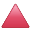 Emoji triangolo rosso U+1F53A