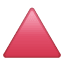 Emoji triangolo rosso U+1F53A Emoji triangolo rosso U+1F53A