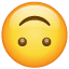 Emoticon capovolta U+1F643 Emoticon capovolta U+1F643