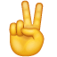 Victory Emoji U+270C Victory Emoji U+270C