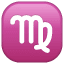 Vergine Emoji U+264D Vergine Emoji U+264D