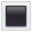 Quadrato nero bordo bianco U+1F533