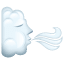 Faccia che soffia vento U+1F32C Faccia che soffia vento U+1F32C